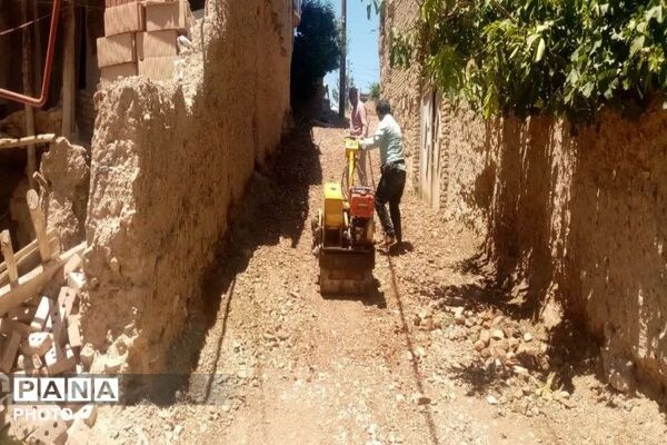 بهسازی و زیرسازی  کوچه‌های فرعی خیابان‌های شهر بار