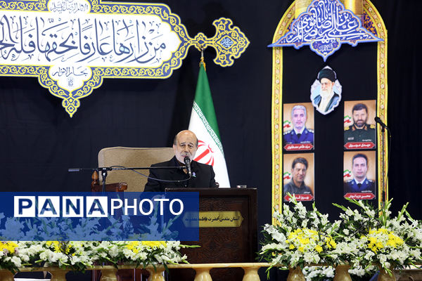 مراسم بزرگداشت شهدای خدمت در حرم حضرت معصومه(س)