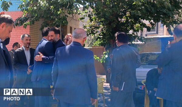 افتتاح طرح شهید عجمیان در دبستان شهدای گمنام استان البرز