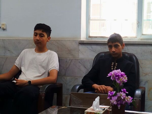 دیدار روسای انجمن اسلامی مدارس شهرستان کاشمر با معاون پرورشی و تربیت بدنی کاشمر