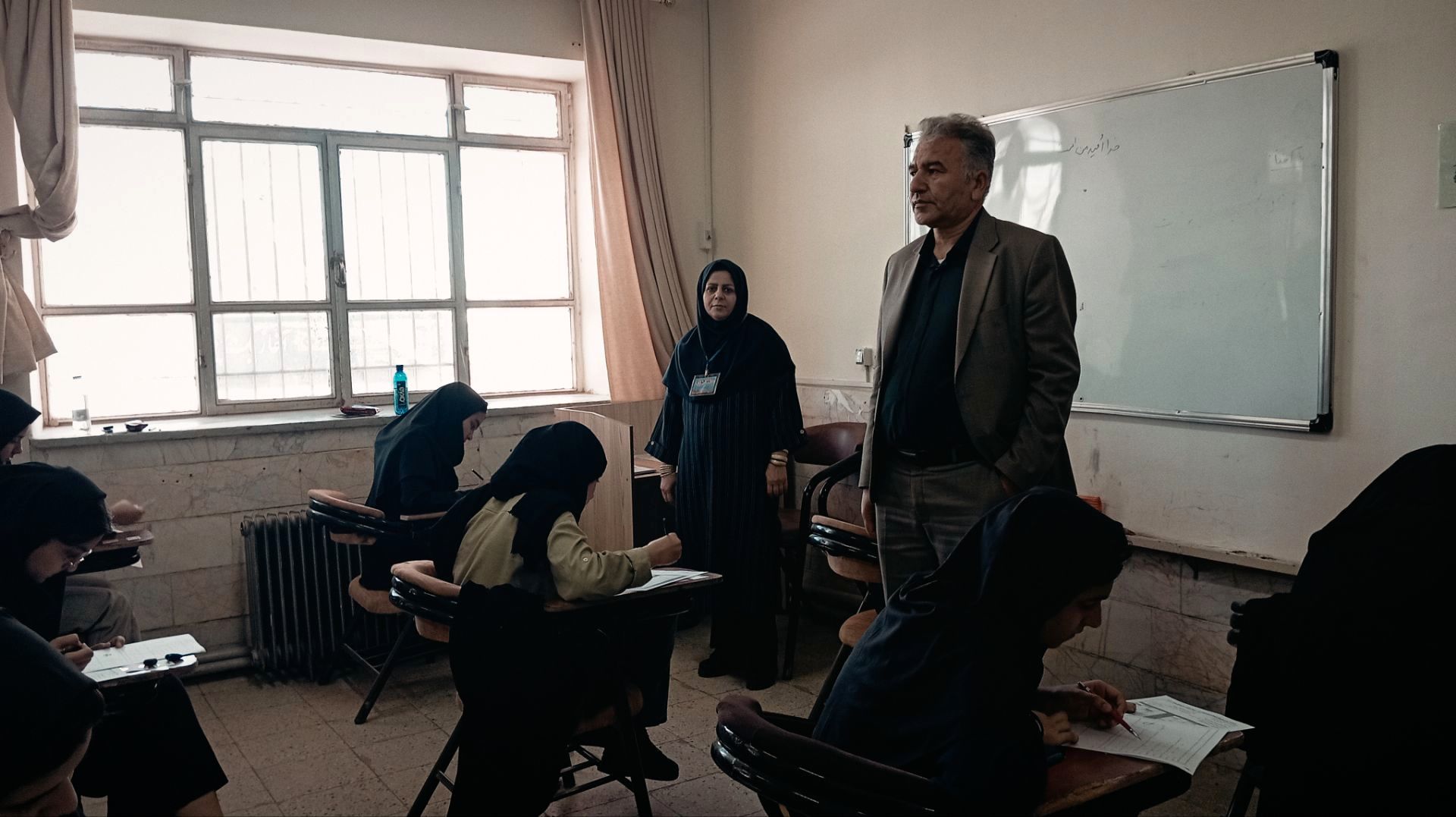 برگزاری آزمون میان پایه نمونه در کاشمر