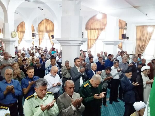 نماز عید سعید قربان در شهرستان خلیل آباد 