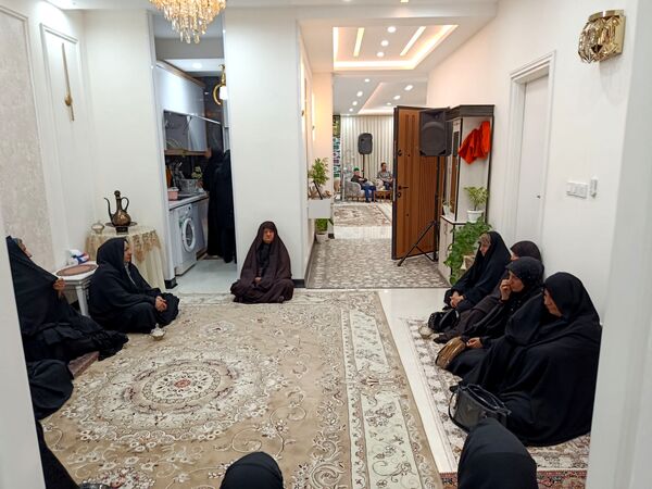  روضه خانگی در دهه دوم محرم در کاشمر