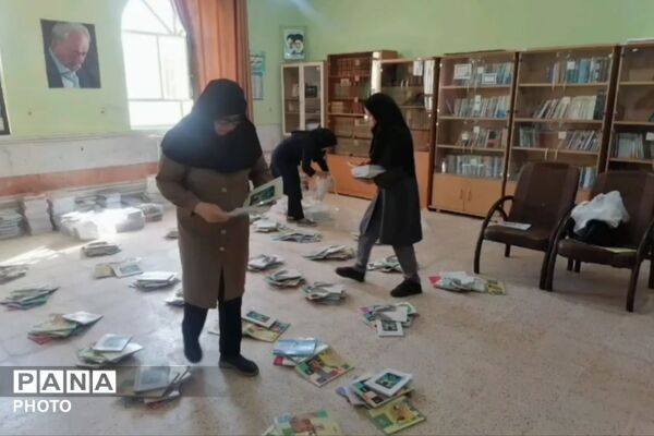 آماده‌سازی دبیرستان شبانه‌روزی ام‌البنین(س) فیروزآباد برای بازگشایی