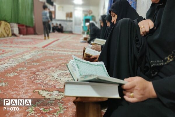 قرائت قرآن در شب بیست سوم ماه مبارک رمضان مسجد جامع شهر بار 