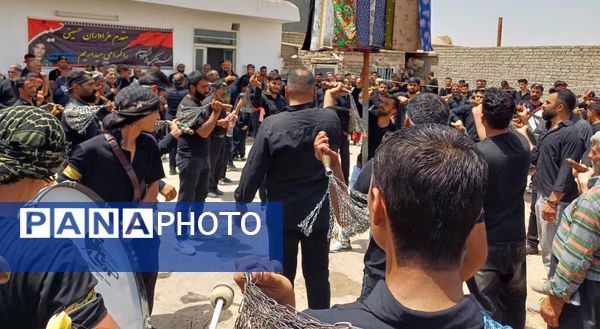 عزاداری در روستای مومن آباد قم