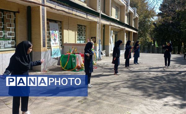 المپیاد ورزشی درون مدرسه ای در دبیرستان اژدر افشار 