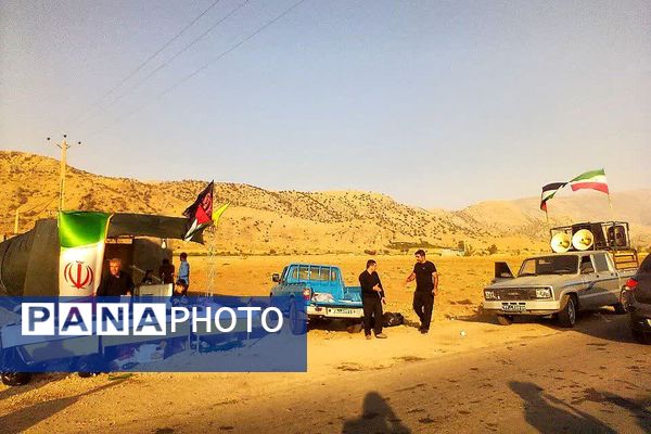 پذیرایی موکب‌ها از جاماندگان اربعین حسینی در شهرستان باشت