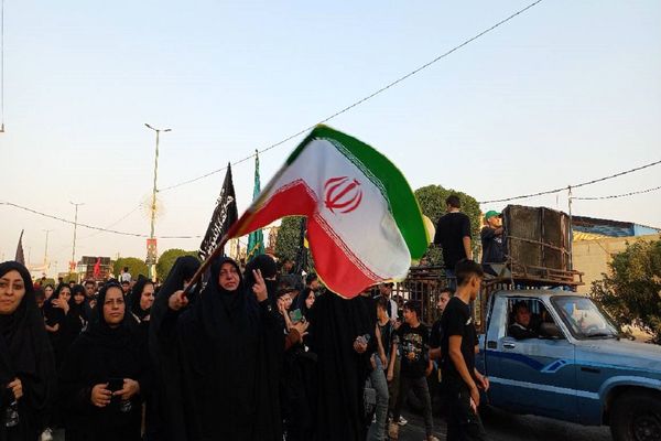 خروش کاروان پیاده‌روی یکصدهزار نفری «مشایه اهواز» 