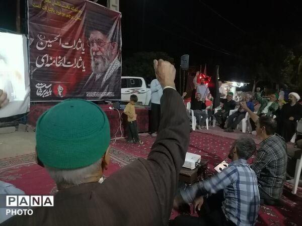 نماز جماعت همراه با اجتماعات شبانه در حسینیه شهدای شهر بار نیشابور 