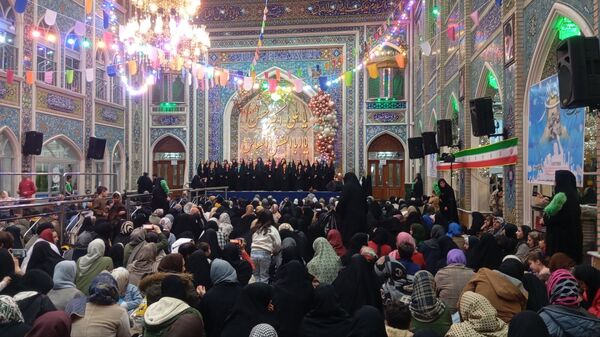 مراسم ولادت حضرت علی اکبر(ع)و روز جوان همزمان با شروع دهه فجر