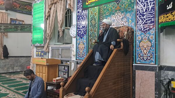 عزاداری شب‌های محرم در مسجد صاحب الزمان آشخانه 