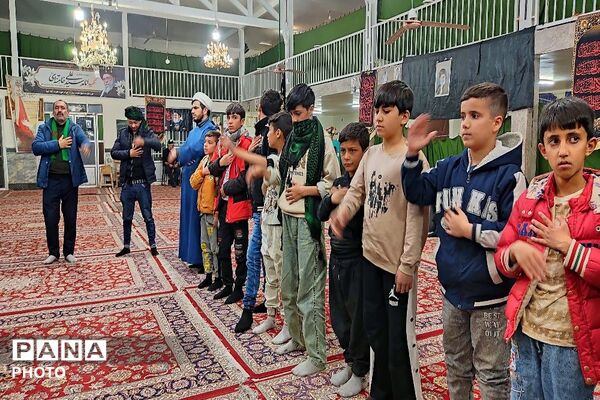 مراسم احیا و عزاداری شب سوم قدر در مسجد جامع شهر بار نیشابور  