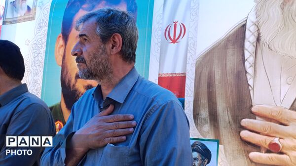 برگزاری آیین «در پناه دو ماه» در گلزار شهدای فارسان