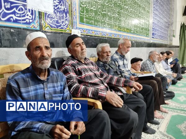 برگزاری مراسم اولین سالگرد شهادت خادم الرضا در شهر حسن آباد