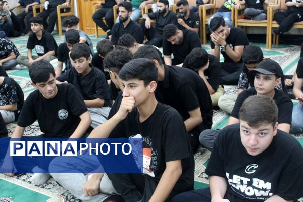 سوگواره عاشورایی احلی من العسل در گلوگاه 