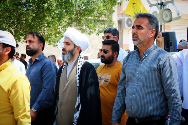 فریاد «مرگ بر اسرائیل» در لامرد طنین انداز شد