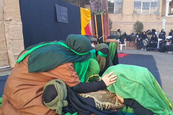درخشش نمایش شهادت حضرت فاطمه(س) در مدرسه عباسقلی رهگذر