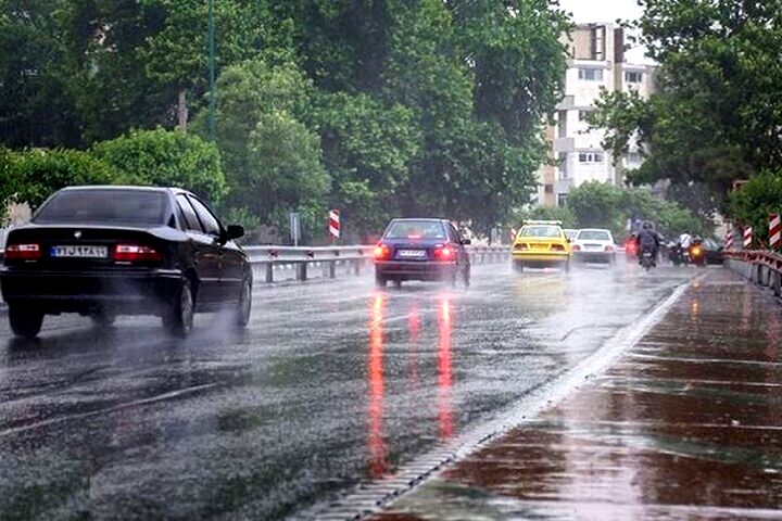 بارش برف و باران در جاده‌های ۸ استان کشور