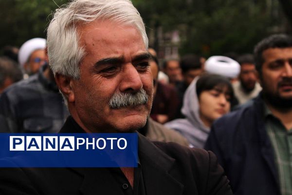 مراسم تشییع شهدای خدمت در تبریز 