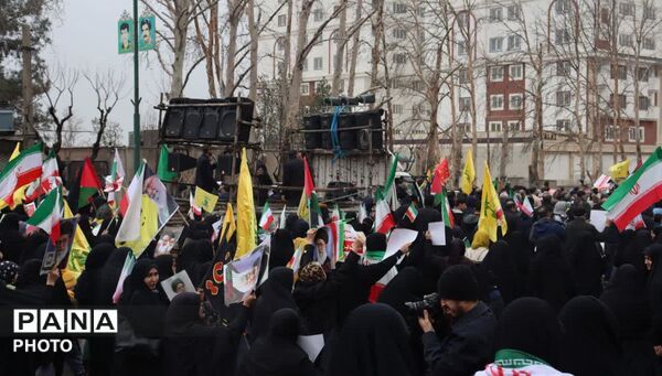 حضور پرشور مردم محمدشهر کرج در راهپیمایی روز قدس