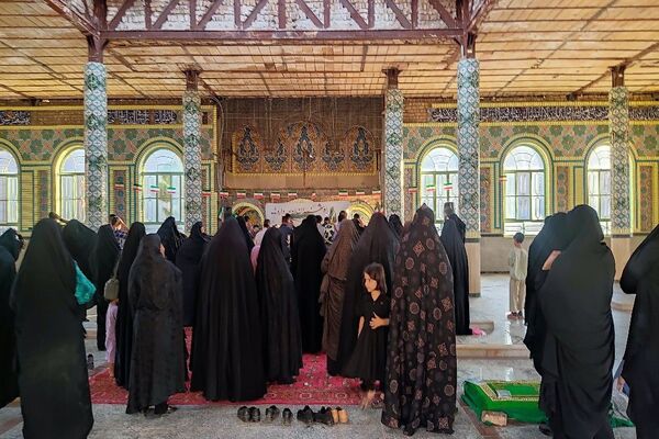 مراسم بزرگداشت و گرامیداشت یاد و خاطره دو تن از شهدای شهر بار نیشابور