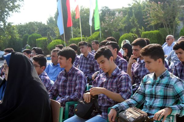 مانور بازگشایی مدارس در ساری ناحیه یک