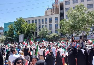 راهپیمایی جمعه خشم و نصر در مشهد مقدس