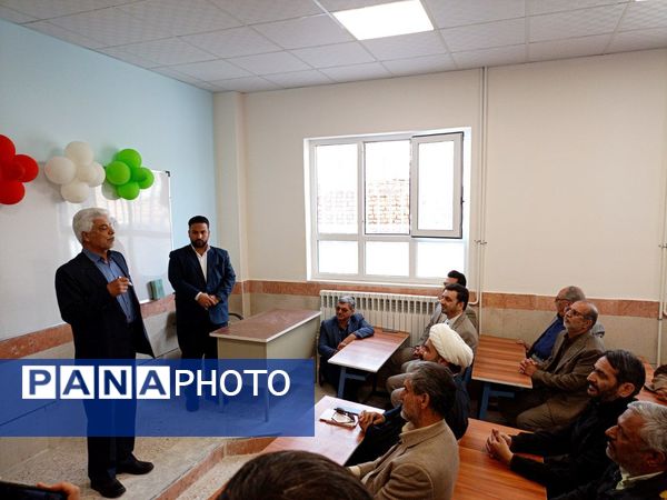 افتتاح مدرسه مرحوم نساجیان در کاشمر