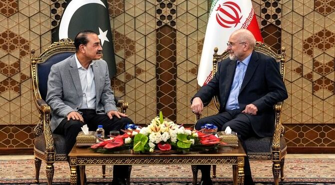 ‌قالیباف: از حقوق ملت و کشورمان عدول نمی‌کنیم