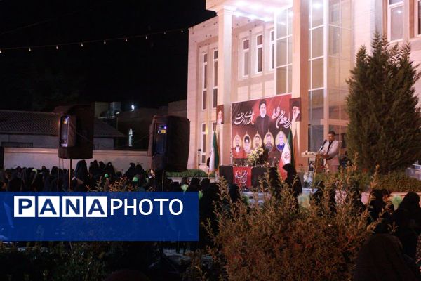 سوگواره مادران کاشمری در مراسم یادبود تسلای مادران شهید