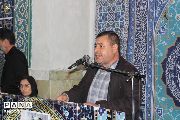 آیین گرامیداشت چهلم شهیدان ملکی در مصلای نظرآباد 
