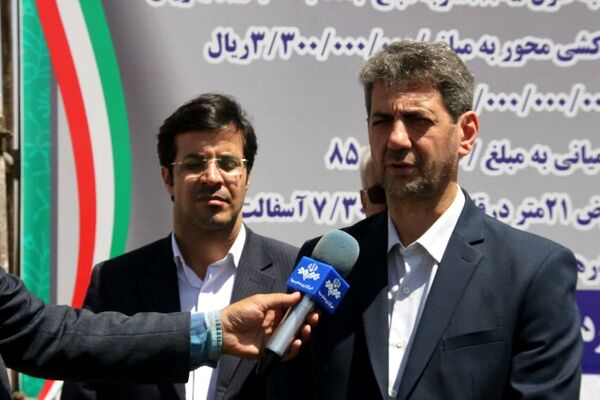 آیین بهره‌برداری از کندرو اصفهان به حبیب آباد 