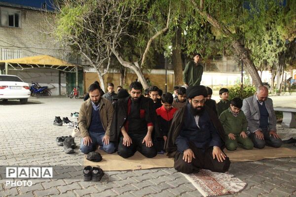 حضور نوجوان های مبارز پسر بجنوردی در پاتوق خانه فرهنگ 