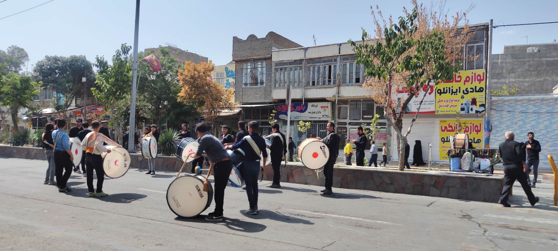 برگزاری مراسم عزاداری اربعین حسینی  در شیروان