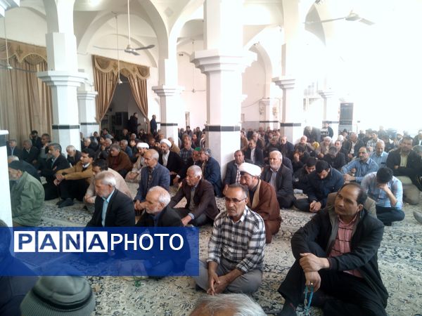 نماز عبادی و سیاسی جمعه در شهرستان خلیل آباد