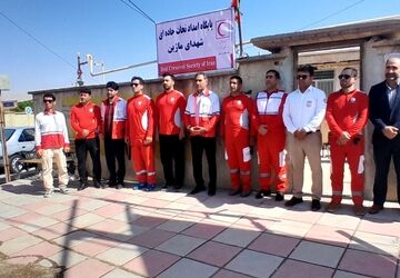 افتتاح ساختمان پایگاه امداد و نجات جاده‌ای شهدای ماژین