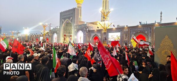 تشییع باشکوه رهبر انقلاب در مشهد 