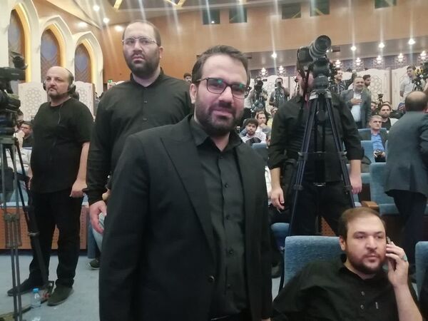 حضور اعضای پانای قم در مراسم روز خبرنگار
