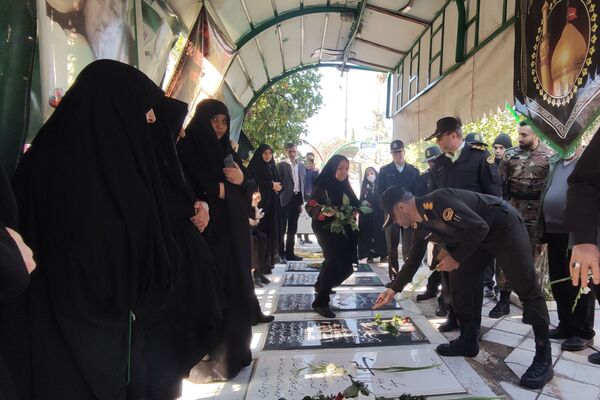 سومین سالگرد شهید علی‌اکبر رنجبر در گلزار شهدای شیراز