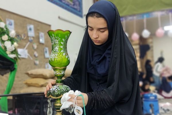 اختتامیه اعتکاف دانش‌آموزی رباط‌کریم با حضور مسئولان