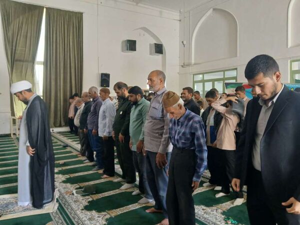 برگزاری یادواره شهدا در مسجد صاحب‌الزمان شهرستان خلیل‌آباد