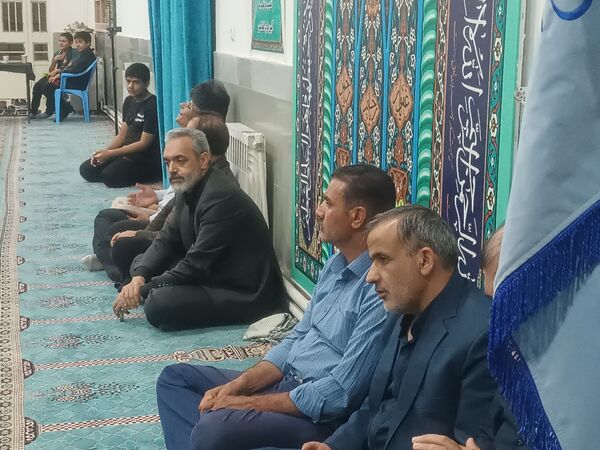 عزاداری دهه اول صفر در دبیرستان شهید بهشتی نیشابور 