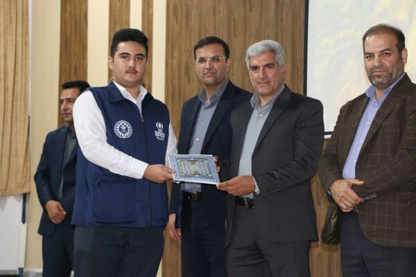  نشست خبری هفته دولت فرماندار اسکو
