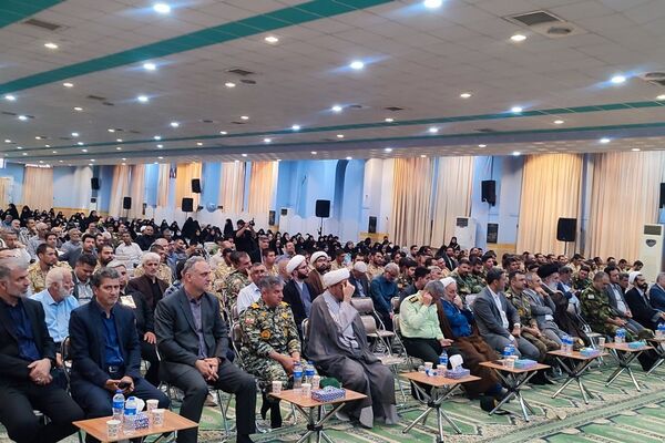 برگزاری مراسم اولین سالگرد شهادت شهدای خدمت در مصلی رباط کریم