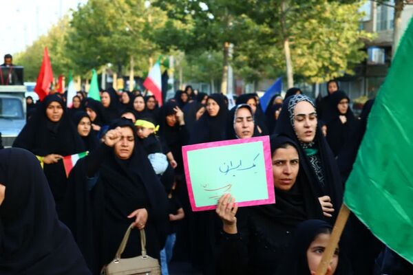اجتماع زینبیون در شهرستان خلیل آباد 