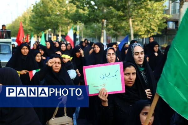 اجتماع زینبیون در شهرستان خلیل آباد 