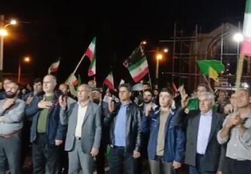حضور حماسی مردم کوهنانی در هفتاد و سومین اجتماعات شبانه وتجدید بیعت با رهبر معظم انقلاب