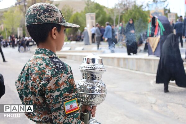 آیین چهلم شهید اردشیر رئیسی 