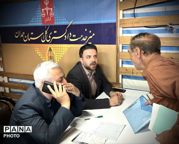 نمازجمعه همدان مانند همیشه میزبان میز خدمت دادگستری استان